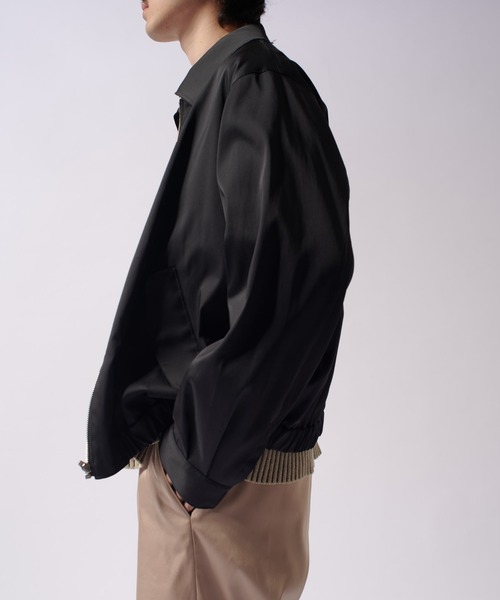 Lui's（ルイス）の「ハイツイストブルゾン（ブルゾン・メンズ・ベージュ/ブラック・M/S）」の4枚目の写真