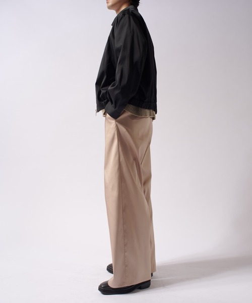 Lui's（ルイス）の「ハイツイストブルゾン（ブルゾン・メンズ・ベージュ/ブラック・M/S）」の7枚目の写真