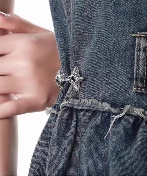 almo（アルモ）の「ウエストバックル ダブルピンベルト(BDS)（ベルト・メンズ・シルバー・FREE）」の4枚目の写真