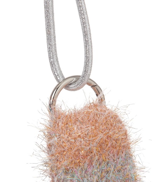 niko and...（ニコアンド）の「オリジナル2WAYニットバッグ（ショルダーバッグ・レディース・キャメル/ブラック/グリーン・0）」の12枚目の写真