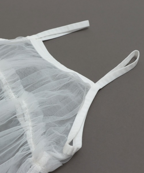 chil2（チルツー）の「チュールビスチェ（キャミソール・キッズ・D/C/B/A・110cm/100cm/120cm/130cm/140cm/150cm）」の9枚目の写真