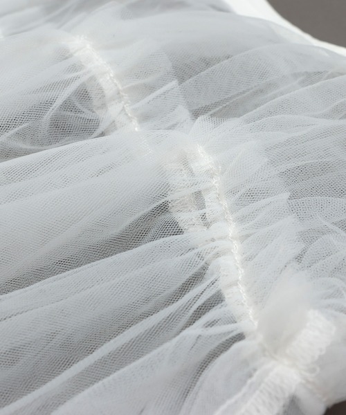 chil2（チルツー）の「チュールビスチェ（キャミソール・キッズ・D/C/B/A・110cm/100cm/120cm/130cm/140cm/150cm）」の10枚目の写真