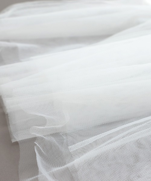 chil2（チルツー）の「チュールビスチェ（キャミソール・キッズ・D/C/B/A・110cm/100cm/120cm/130cm/140cm/150cm）」の11枚目の写真