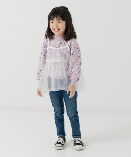 chil2（チルツー）の「チュールビスチェ（キャミソール・キッズ・D/C/B/A・110cm/100cm/120cm/130cm/140cm/150cm）」の17枚目の写真