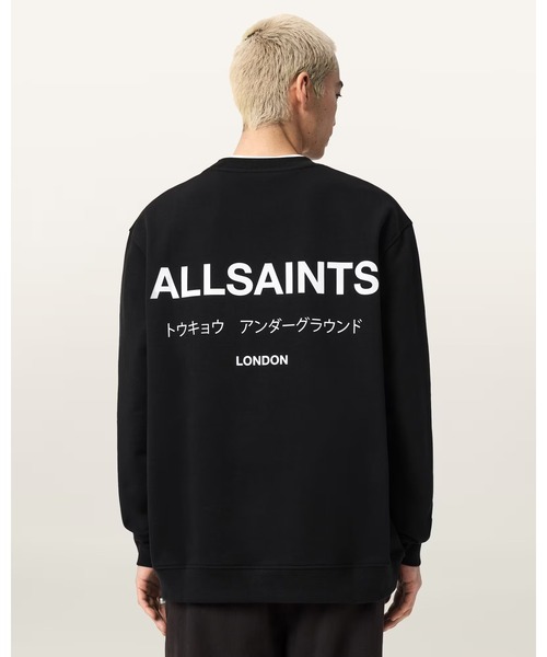 ALLSAINTS(オールセインツ)の「UNDERGROUND RELAXED FIT CREW NECK SWEATSHIRT | アンダーグラウンド リラックス フィット クルー ネック スウェットシャツ(スウェット・メンズ・ブラック・M/S/XS/L/XL)」の20枚目の写真