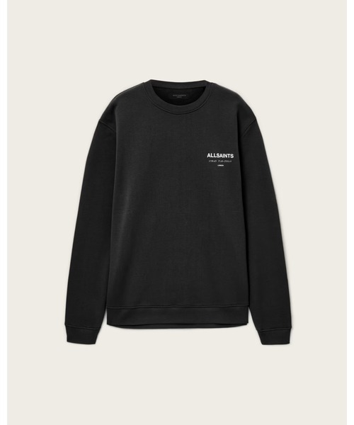 ALLSAINTS(オールセインツ)の「UNDERGROUND RELAXED FIT CREW NECK SWEATSHIRT | アンダーグラウンド リラックス フィット クルー ネック スウェットシャツ(スウェット・メンズ・ブラック・M/S/XS/L/XL)」の21枚目の写真