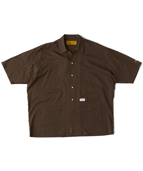 FAT(エフエイティー)の「GIGAWAVE(シャツ/ブラウス・メンズ・ブラック/ブラウン/ネイビー・TITCH(M)/SKINNY(L)/FAT(XL)/JUMBO(XXL))」の3枚目の写真