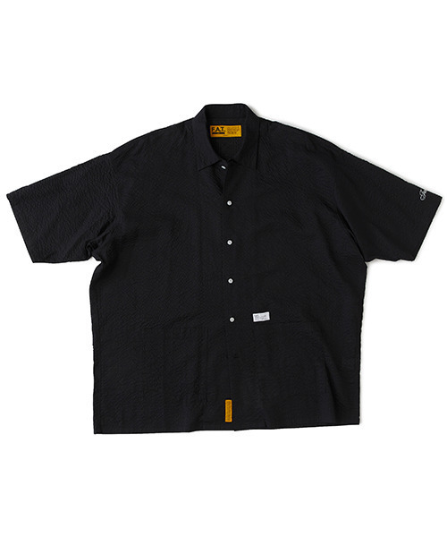 FAT(エフエイティー)の「GIGAWAVE(シャツ/ブラウス・メンズ・ブラック/ブラウン/ネイビー・TITCH(M)/SKINNY(L)/FAT(XL)/JUMBO(XXL))」の2枚目の写真