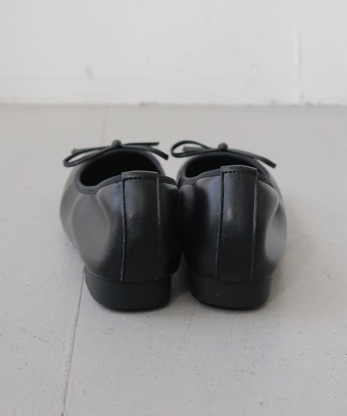 HER CLOSET（ハークローゼット）の「 【HER CLOSET】スクエアトゥソフトバレーパンプス SQUARE TOE SOFT BALLET PUMPS（パンプス・レディース・ブラック/シルバー・24/23/22/23.5）」の19枚目の写真