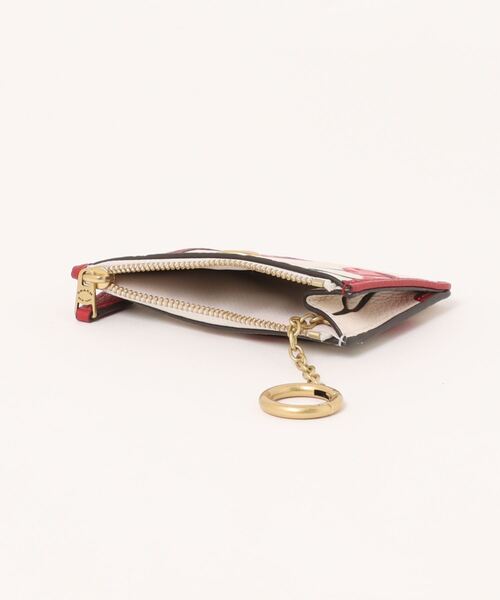 ミニ スキニー ID ケース・チェリー プリント（パスケース）｜COACH（コーチ）