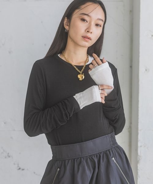 イタチ様 JEANASIS（ジーナシス）の「モダールウールセミシアーLS TEE/282689（T