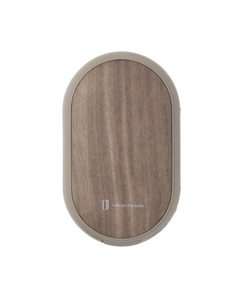 MARK'S（マークス）の「シェアカイロ モバイルバッテリー機能付 -PREMIUN WOOD-（生活家電・レディース・ホワイト/グレイッシュベージュ・FREE）」の5枚目の写真