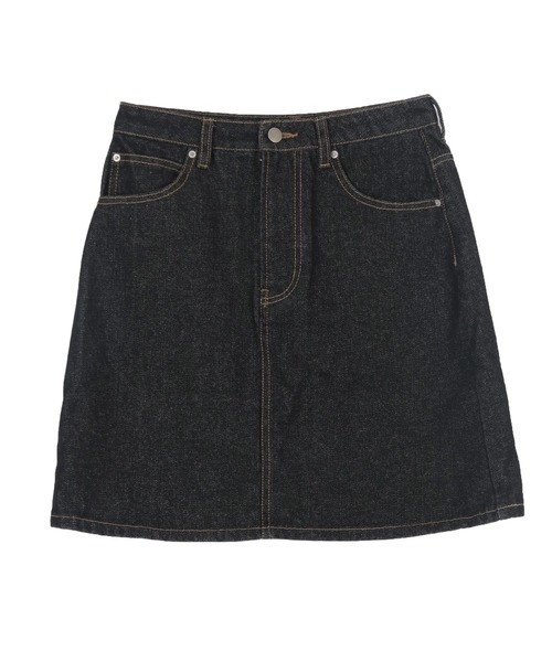 titivate(ティティベイト)の「デニムミニスカート(デニムスカート・レディース・ブラック/インディゴブルー/ブラウン/ライトベージュ・S/M/L)」の5枚目の写真