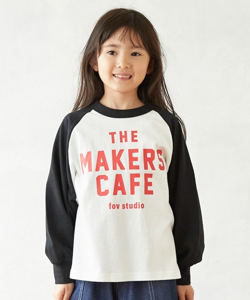 FOV(フォブ)の「FOV/フォブ MAKERS L/S Tシャツ(Tシャツ/カットソー・キッズ・ブラック/ホワイト系その他2/ホワイト・M/L/XL/S)」の1枚目の写真