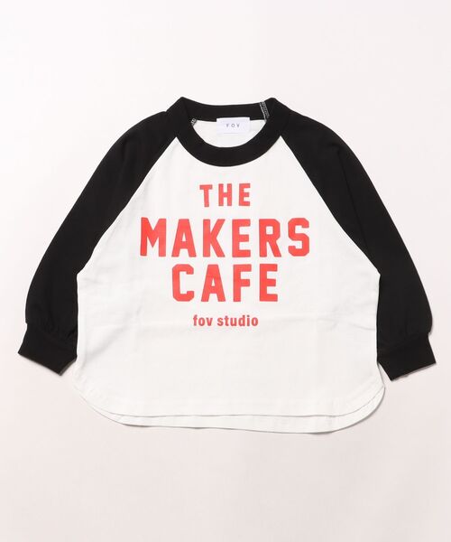 FOV(フォブ)の「FOV/フォブ MAKERS L/S Tシャツ(Tシャツ/カットソー・キッズ・ブラック/ホワイト系その他2/ホワイト・M/L/XL/S)」の7枚目の写真