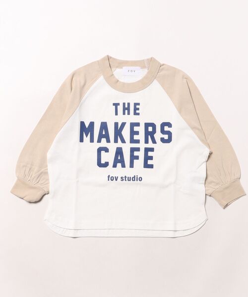 FOV(フォブ)の「FOV/フォブ MAKERS L/S Tシャツ(Tシャツ/カットソー・キッズ・ブラック/ホワイト系その他2/ホワイト・M/L/XL/S)」の8枚目の写真