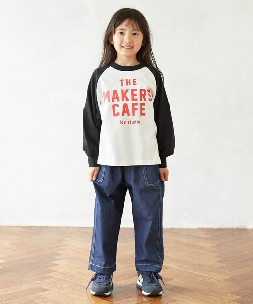 FOV(フォブ)の「FOV/フォブ MAKERS L/S Tシャツ(Tシャツ/カットソー・キッズ・ブラック/ホワイト系その他2/ホワイト・M/L/XL/S)」の9枚目の写真