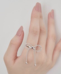 リボンチェーンリング