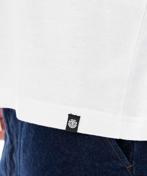 ELEMENT(エレメント)の「ELEMENT メンズ KSK BACK TO NATURE LS ロンT/エレメントバックプリント長袖ロンT(Tシャツ/カットソー・メンズ・ブラック/ホワイト/ベージュ・MEDIUM/LARGE/X-LARGE)」の8枚目の写真
