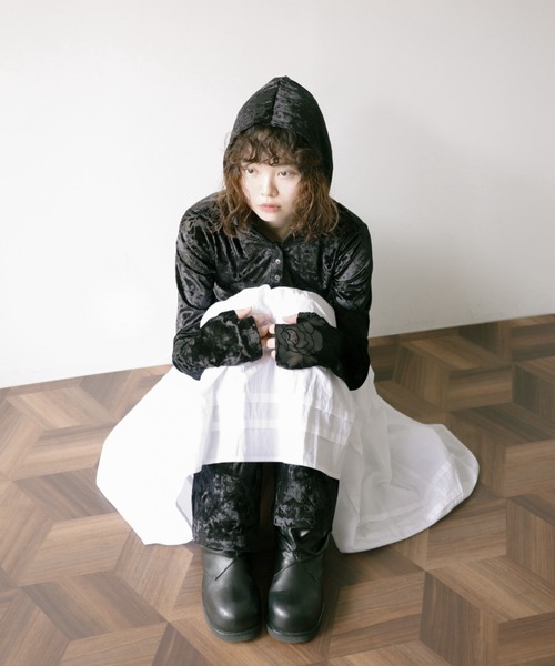 igi ベロアフーディー OPAL VELOUR HOODIE TEE / ベロアフーディー(パーカー)|igi