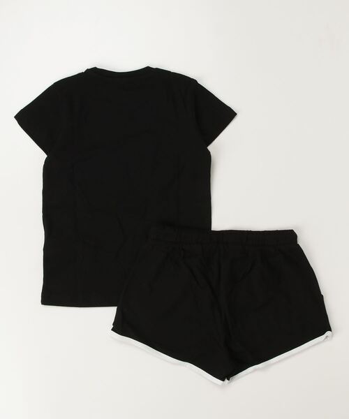 DIESEL KIDS(ディーゼルキッズ)の「DIESEL(ディーゼル)Kids & Junior ブランドロゴ半袖Tシャツショートパンツセットアップ(Tシャツ/カットソー・キッズ・ブラック/ライトピンク・6Y/8Y/12Y/16Y/4Y/10Y/14Y)」の7枚目の写真