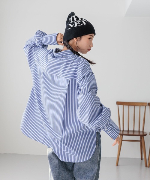 LOWRYS FARM（ローリーズファーム）の「ＴＨＥＭＥＴ　ＫＮＩＴ　ＮＥ　283952（ニットキャップ/ビーニー・レディース・ホワイト/ブラック・FREE）」の15枚目の写真