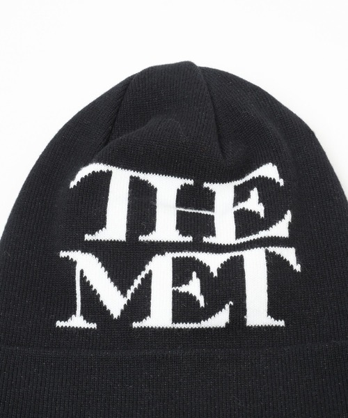 LOWRYS FARM（ローリーズファーム）の「ＴＨＥＭＥＴ　ＫＮＩＴ　ＮＥ　283952（ニットキャップ/ビーニー・レディース・ホワイト/ブラック・FREE）」の9枚目の写真