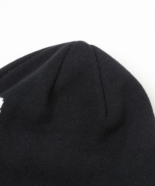 LOWRYS FARM（ローリーズファーム）の「ＴＨＥＭＥＴ　ＫＮＩＴ　ＮＥ　283952（ニットキャップ/ビーニー・レディース・ホワイト/ブラック・FREE）」の12枚目の写真