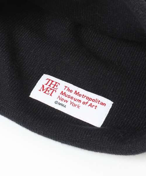 LOWRYS FARM（ローリーズファーム）の「ＴＨＥＭＥＴ　ＫＮＩＴ　ＮＥ　283952（ニットキャップ/ビーニー・レディース・ホワイト/ブラック・FREE）」の7枚目の写真