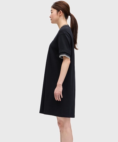フレッドペリー ワンピース Brushed Twill Shirt Dress(8 Q20：NIGHT GREEN): | FRED PERRY