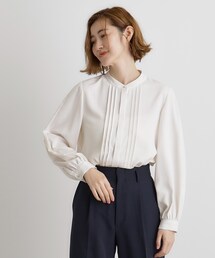 2WAYタックスリーブブラウス