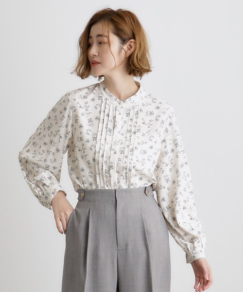 grove(グローブ)の「2WAYタックスリーブブラウス(シャツ/ブラウス・レディース・ピンク/オフホワイト/ホワイト系3・01/02/03/04/05)」の8枚目の写真