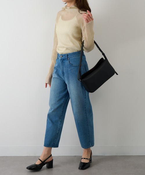 &MyuQ(アンドミューク)の「【&MyuQ】追加入荷 UPIS ソフトショルダーバッグ(ハンドバッグ・レディース・ブラック/ライトベージュ・FREE)」の17枚目の写真