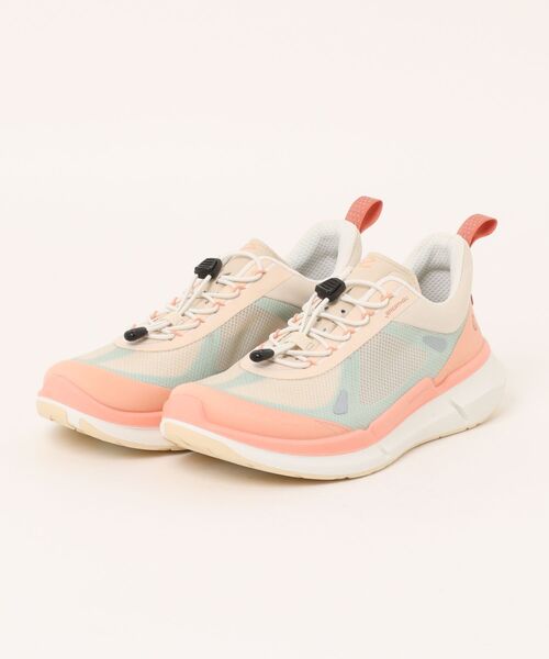 ECCO バイオム 2.2 本革 レディース 多用途 アスレジャースニーカー