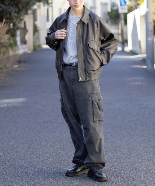 Mossimo（モッシモ）の「MOSSIMO ブロークンストライプT（Tシャツ/カットソー・メンズ・ホワイト×ブラック/チャコールグレー×ブラック・S/M/L/XL）」の11枚目の写真