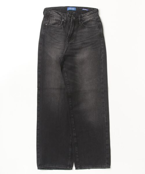 London Denim（ロンドンデニム）の「London Denm (Grange) Straight Loose boys cut/ ストレート ボーイフレンドデニム（デニムパンツ・レディース・グレー系その他/ライトグレー/ブラック・S/M/L/LL）」の21枚目の写真