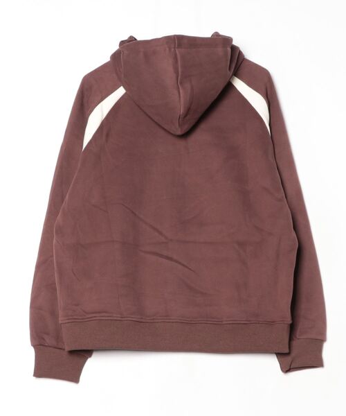 JUEMI ジップパーカー 茶色 juemi ジュエミ パーカー ジップアップ ブラウン 茶色 トップス