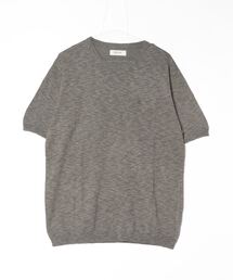 REPLAY（リプレイ）の「スラブコットンビスコース メランジ半袖ニット（ニット/セーター）」