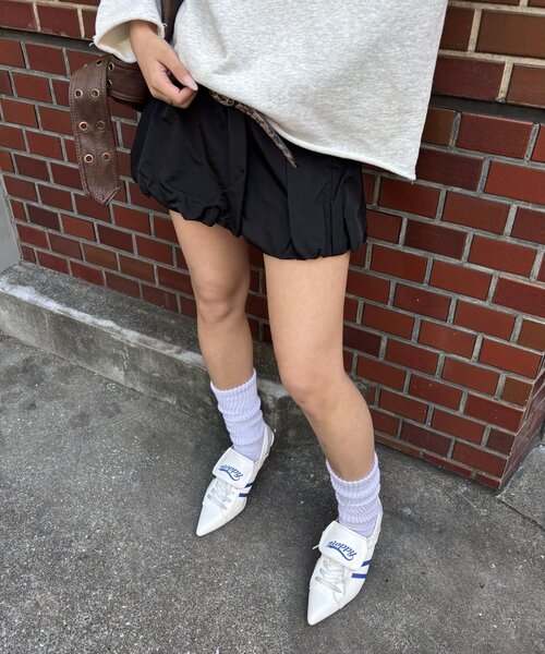 WHO'S WHO gallery（フーズフーギャラリー）の「バルーンスカート（スカート・レディース・グレー/ホワイト/ブラック/ブラック系その他・FREE）」の21枚目の写真