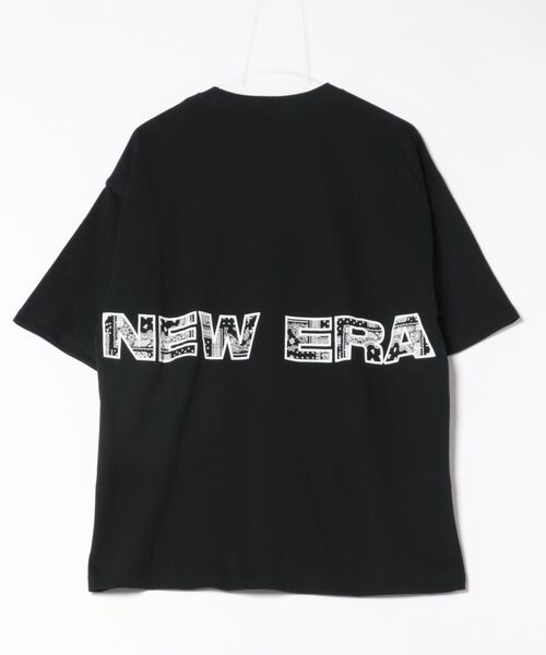 NEW ERA（ニューエラ）の「【ムラサキスポーツ限定】NEW ERA/ニューエラ SS 半袖Tシャツ バックプリント 14670922/14670923/14670924（Tシャツ/カットソー・メンズ・ブラック/ホワイト/ストーン・XXL/M/L/XL）」の20枚目の写真