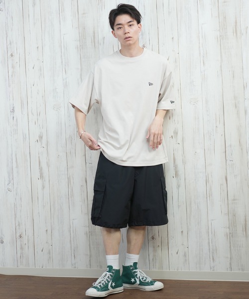NEW ERA（ニューエラ）の「【ムラサキスポーツ限定】NEW ERA/ニューエラ SS 半袖Tシャツ バックプリント 14670922/14670923/14670924（Tシャツ/カットソー・メンズ・ブラック/ホワイト/ストーン・XXL/M/L/XL）」の13枚目の写真