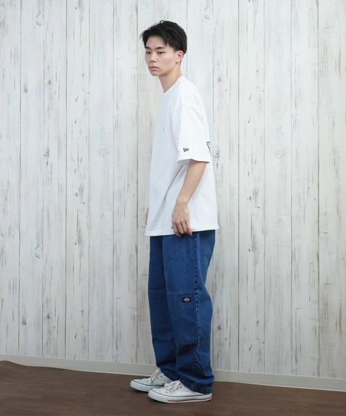 NEW ERA（ニューエラ）の「【ムラサキスポーツ限定】NEW ERA/ニューエラ SS 半袖Tシャツ バックプリント 14670922/14670923/14670924（Tシャツ/カットソー・メンズ・ブラック/ホワイト/ストーン・XXL/M/L/XL）」の8枚目の写真