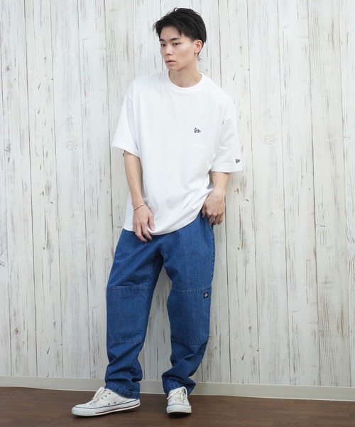 NEW ERA（ニューエラ）の「【ムラサキスポーツ限定】NEW ERA/ニューエラ SS 半袖Tシャツ バックプリント 14670922/14670923/14670924（Tシャツ/カットソー・メンズ・ブラック/ホワイト/ストーン・XXL/M/L/XL）」の7枚目の写真