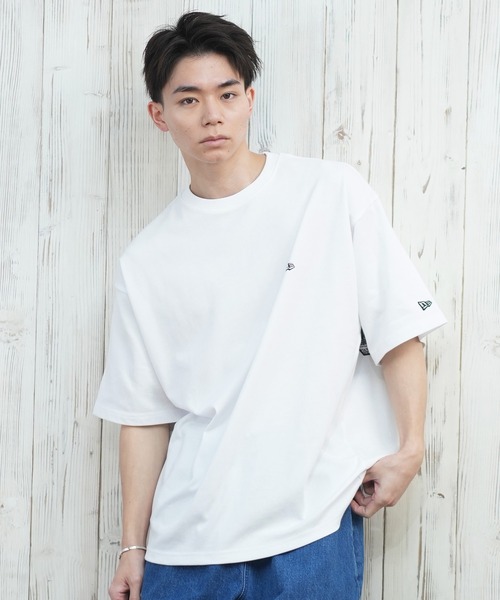 NEW ERA（ニューエラ）の「【ムラサキスポーツ限定】NEW ERA/ニューエラ SS 半袖Tシャツ バックプリント 14670922/14670923/14670924（Tシャツ/カットソー・メンズ・ブラック/ホワイト/ストーン・XXL/M/L/XL）」の4枚目の写真