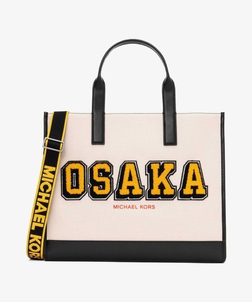 MICHAEL KORS(マイケルコース)の「OSAKA COOPER コットン トート(トートバッグ・メンズ・ナチュラル・FREE)」の1枚目の写真