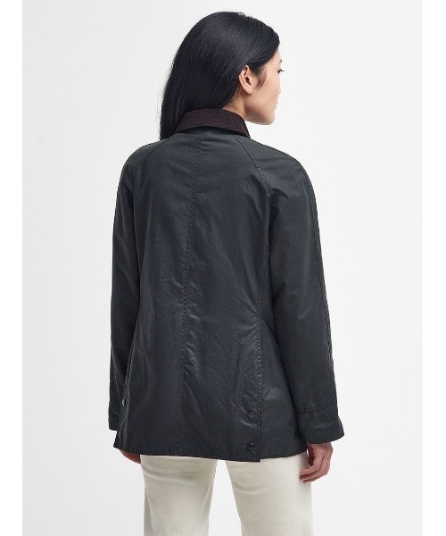 Barbour（バブアー）の「【BEADNELL / ビードネル】ワックス ジャケット（ブルゾン・レディース・グリーン/ブラック・10/8）」の11枚目の写真
