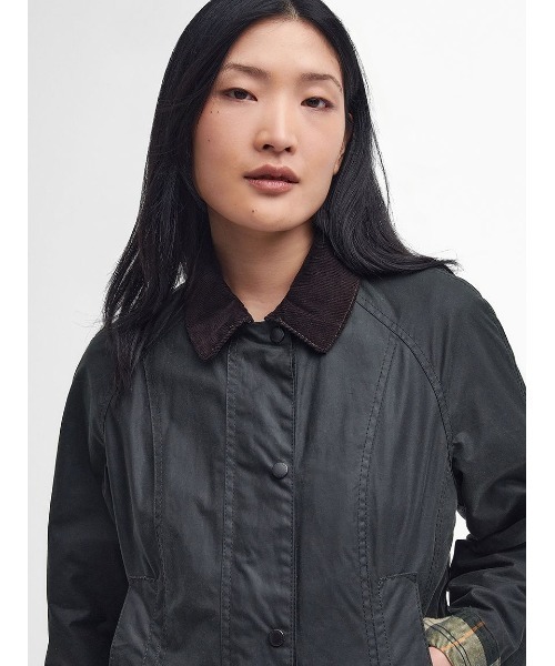 Barbour（バブアー）の「【BEADNELL / ビードネル】ワックス ジャケット（ブルゾン・レディース・グリーン/ブラック・10/8）」の12枚目の写真