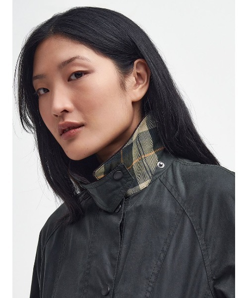 Barbour（バブアー）の「【BEADNELL / ビードネル】ワックス ジャケット（ブルゾン・レディース・グリーン/ブラック・10/8）」の13枚目の写真