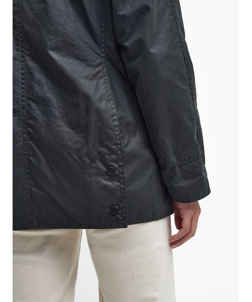 Barbour（バブアー）の「【BEADNELL / ビードネル】ワックス ジャケット（ブルゾン・レディース・グリーン/ブラック・10/8）」の3枚目の写真