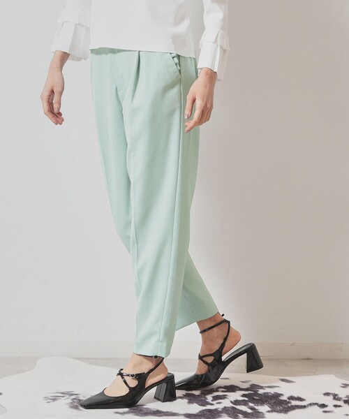 スーナウーナ（SunaUna）/【ポケットフリル／大人フェミニン】テーパードパンツ セール】【ポケットフリル／大人フェミニン】テーパードパンツ（その他